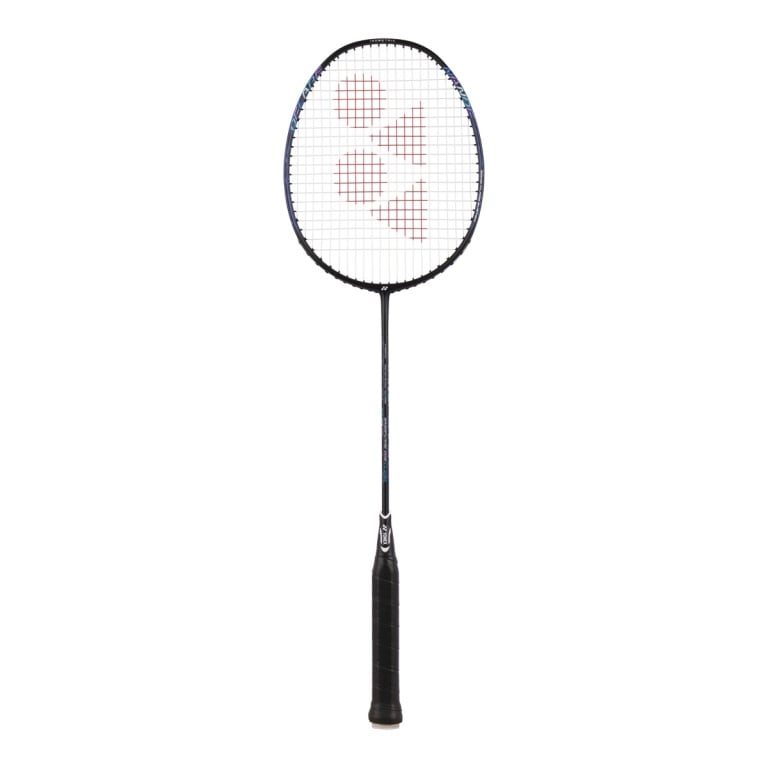 Yonex Badmintonschläger Nanoflare 002 Clear (grifflastig, flexibel) schwarz - besaitet -